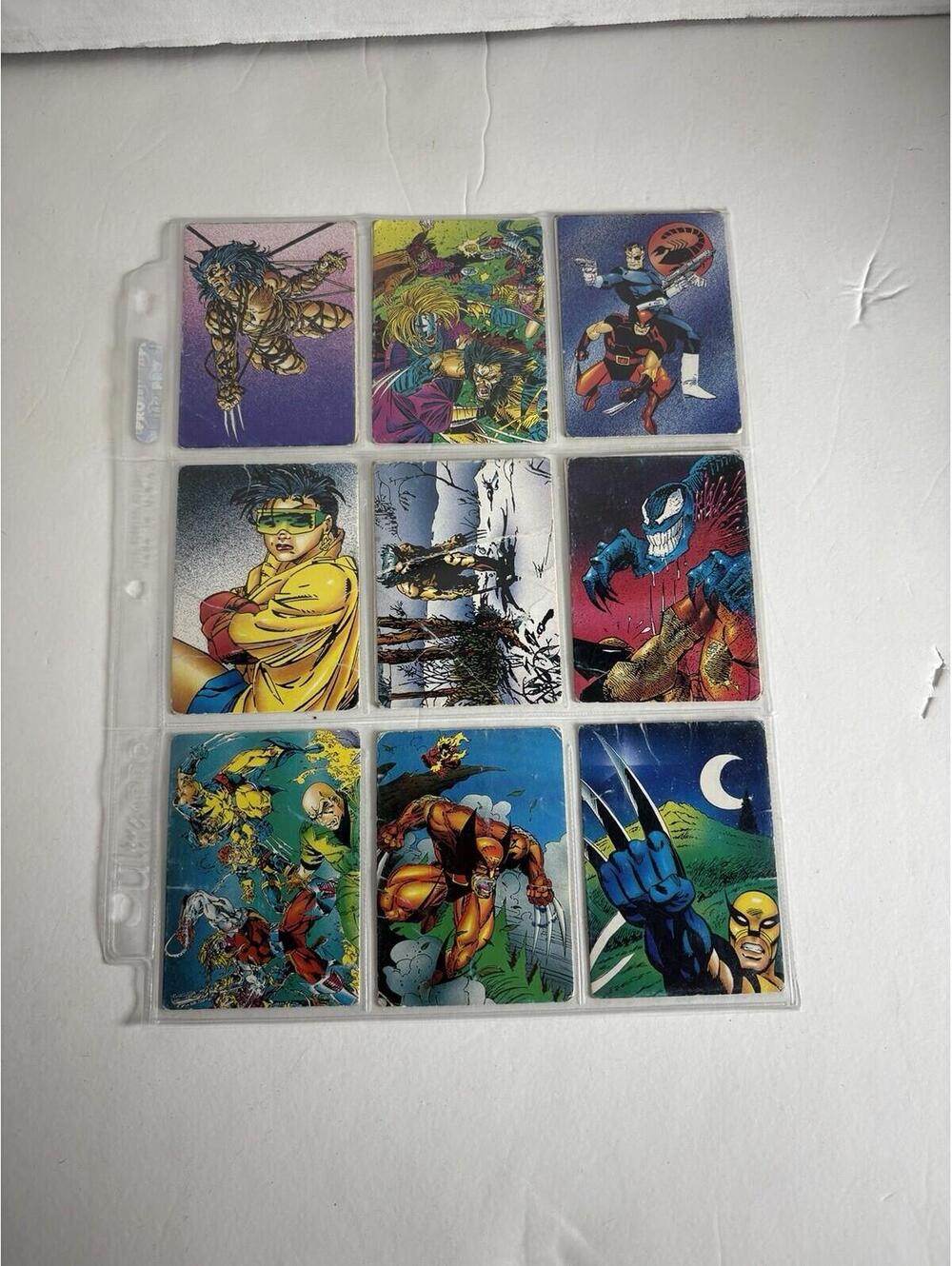 1992 Wolverine X-Men Marvel Cards Lot Venom Jubilee Comic Images